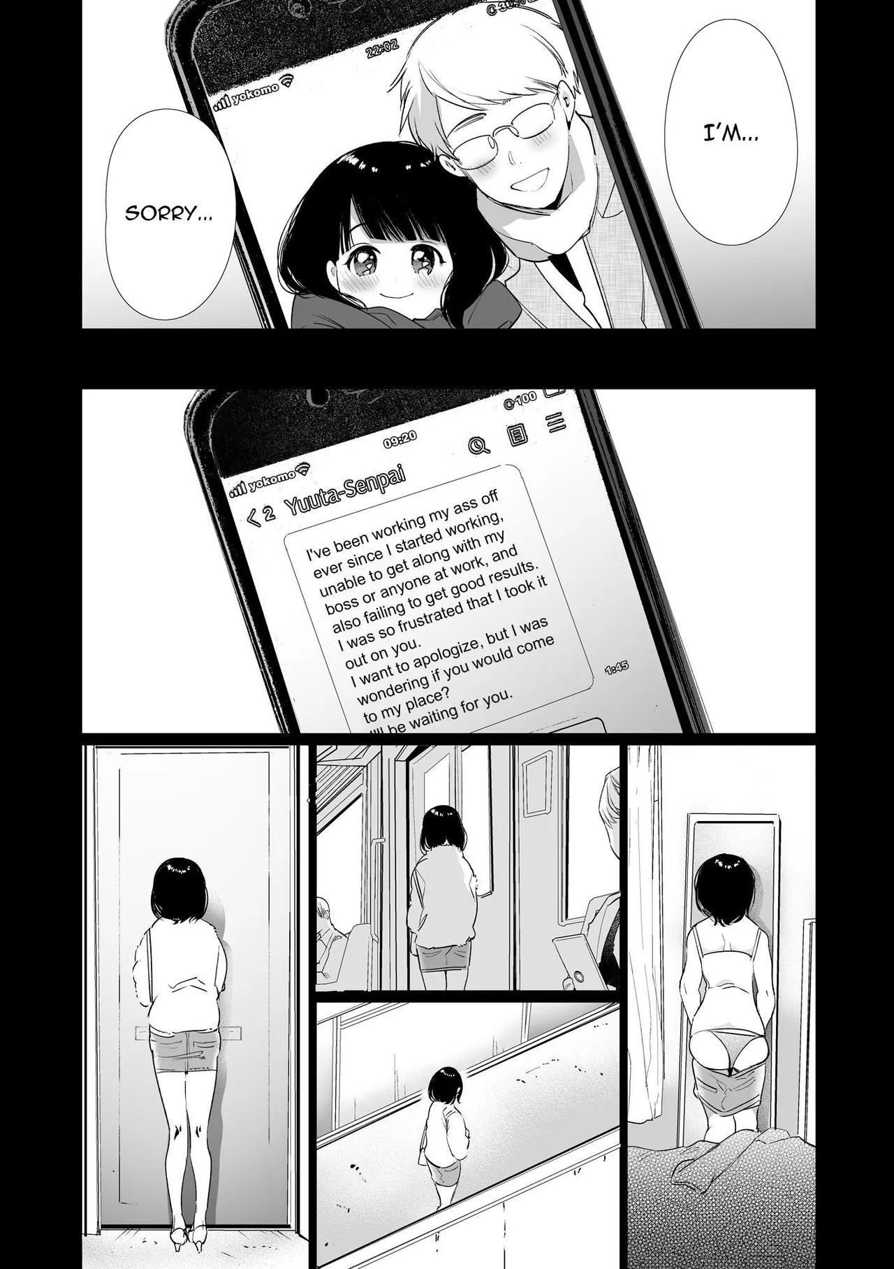 Yuki-chan NTR page 43 original parody - kissing big breasts hentai manga - read online free