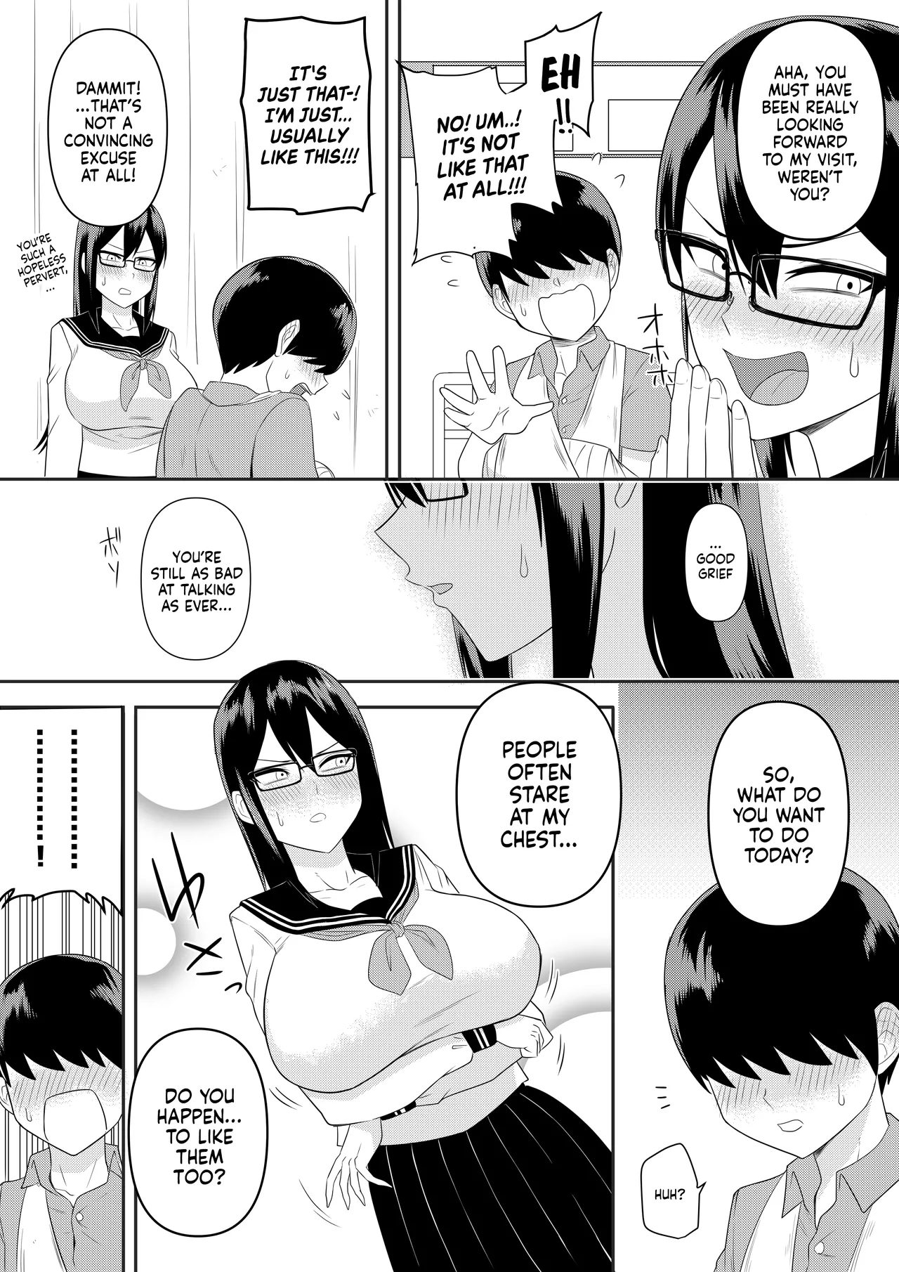 [Makosho] Sewayaki na Kyonyuu Gakkyuu Iinchou Sono 1-16 | The Kind and Caring Busty Class Rep Ch.1-16 [English] [NudeSalad] (Ongoing) - Page 14
