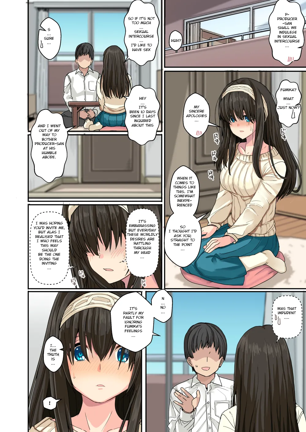 Cool wa H na Idol ga Oosugiru | There are waaay too many lewd Idols!!! Cool Edition page 51 featuring fumika sagisawa the idolmaster parody - schoolgirl uniform hairy hentai manga - read online free