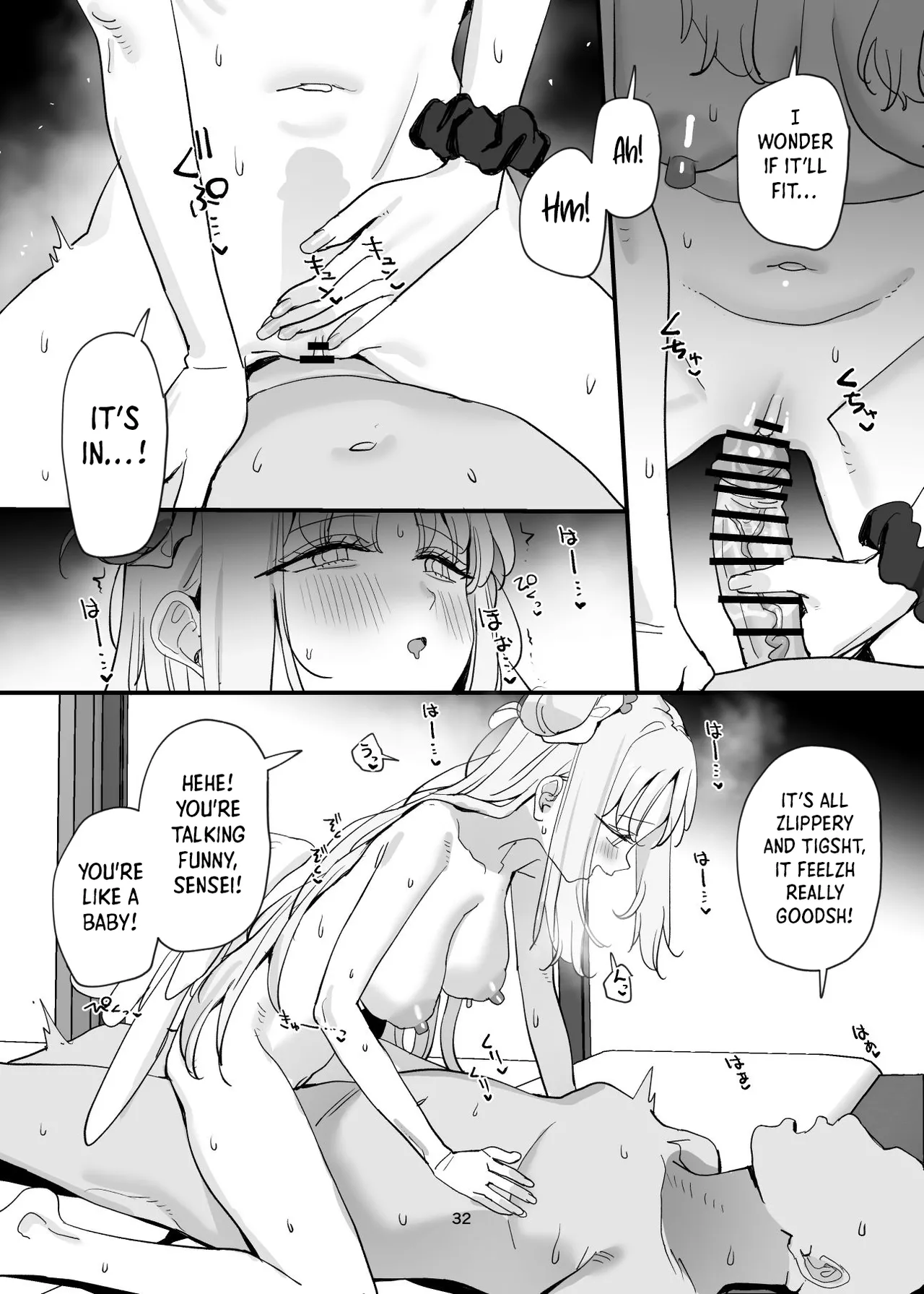 Sensei to Seito datte Ecchi shite mo Ii jan ne | It’s Okay for a Student to Have Sex with Sensei, Right? page 32 featuring mika misono blue archive parody - wings big breasts hentai manga - read online free