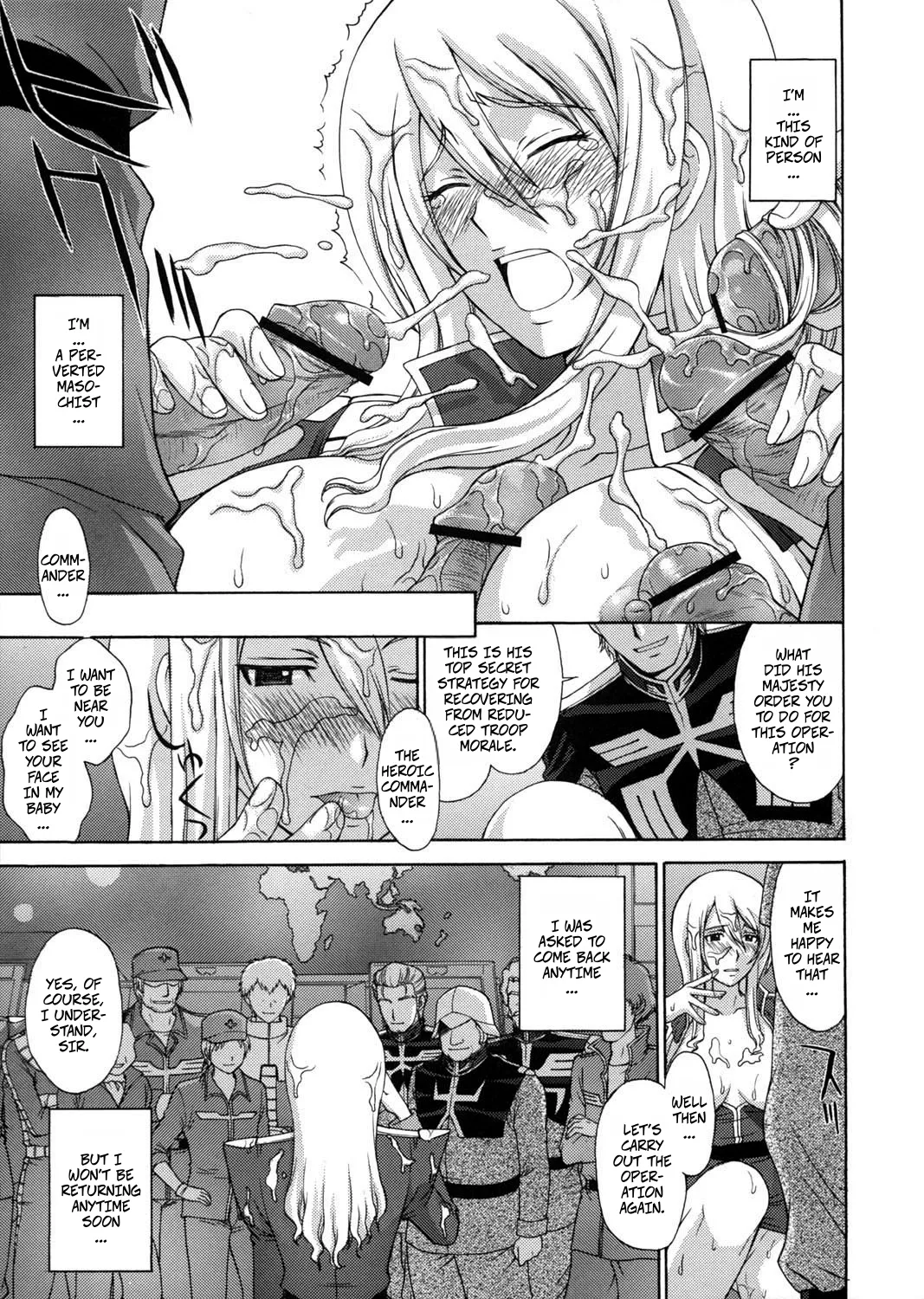 ZEON Lost War Chronicles GCB page 24 featuring isabella rouge mobile suit gundam lost war chronicles parody - milf big breasts hentai manga - read online free