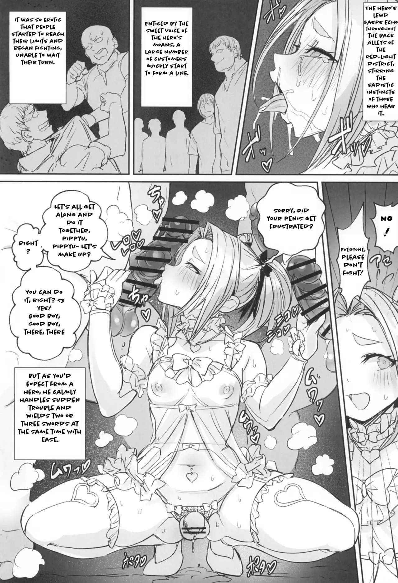 Otokonoko Yuusha no Himitsu no Fukujou | The male hero's secret side job - Page 14