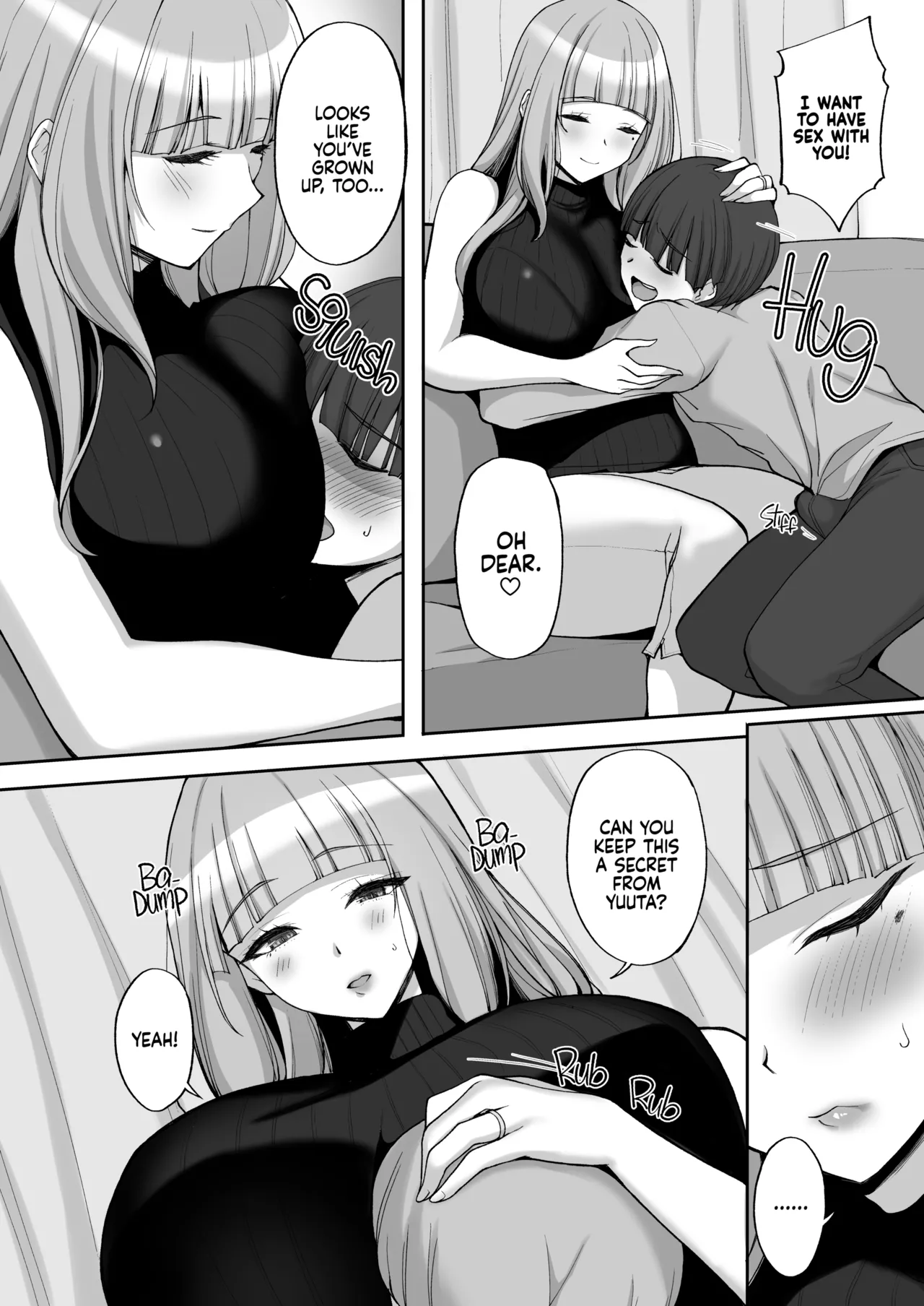 Hatsukoi no Bakunyuu Tomo Mama ga Yasashiku Sei no Tehodoki o Shitekureru Hanashi | Learning About Sex From My Friend's Mom page 9 original parody - handjob milf hentai manga - read online free