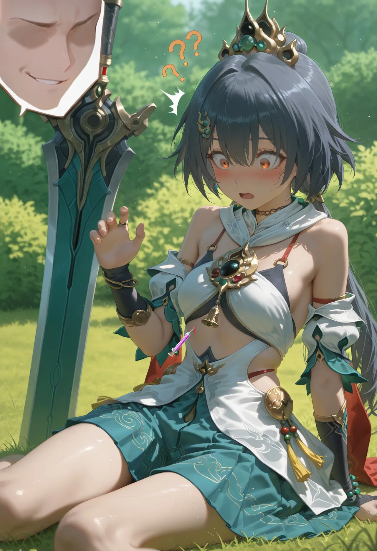 Shiina Mahiru page 20 featuring march 7th honkai star rail parody - ai generated hentai manga - read online free