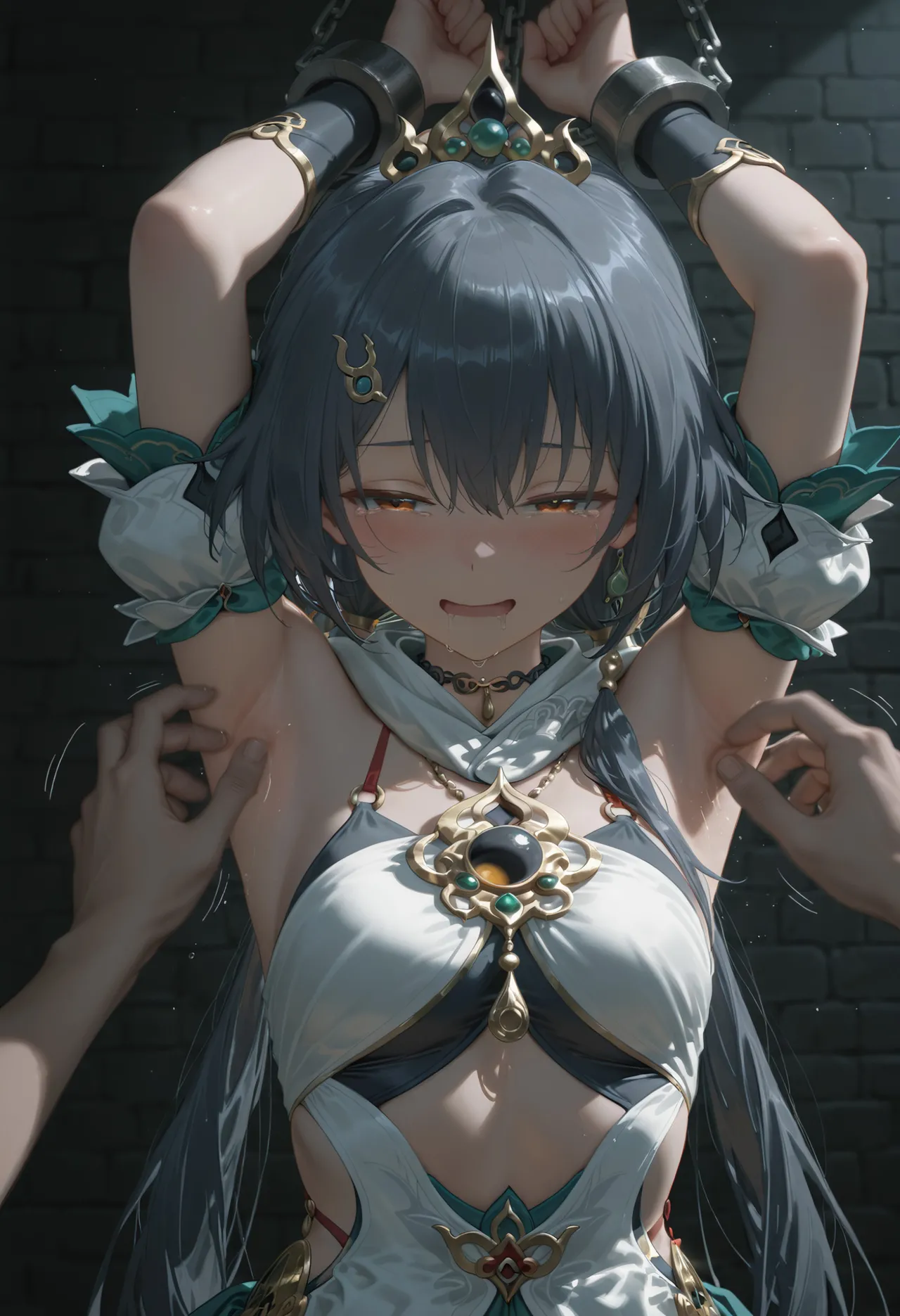 Shiina Mahiru page 29 featuring march 7th honkai star rail parody - ai generated hentai manga - read online free