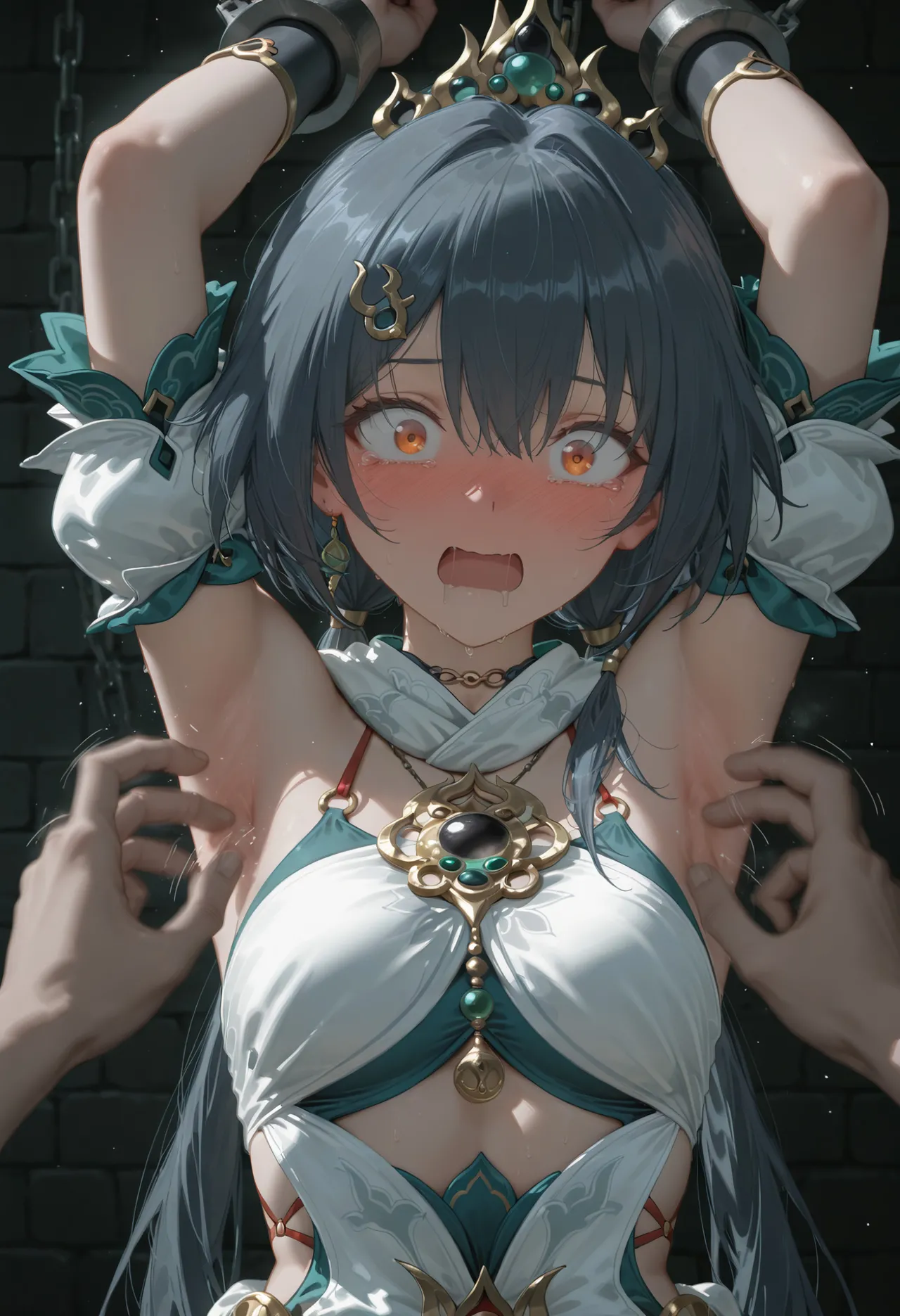 Shiina Mahiru page 30 featuring march 7th honkai star rail parody - ai generated hentai manga - read online free