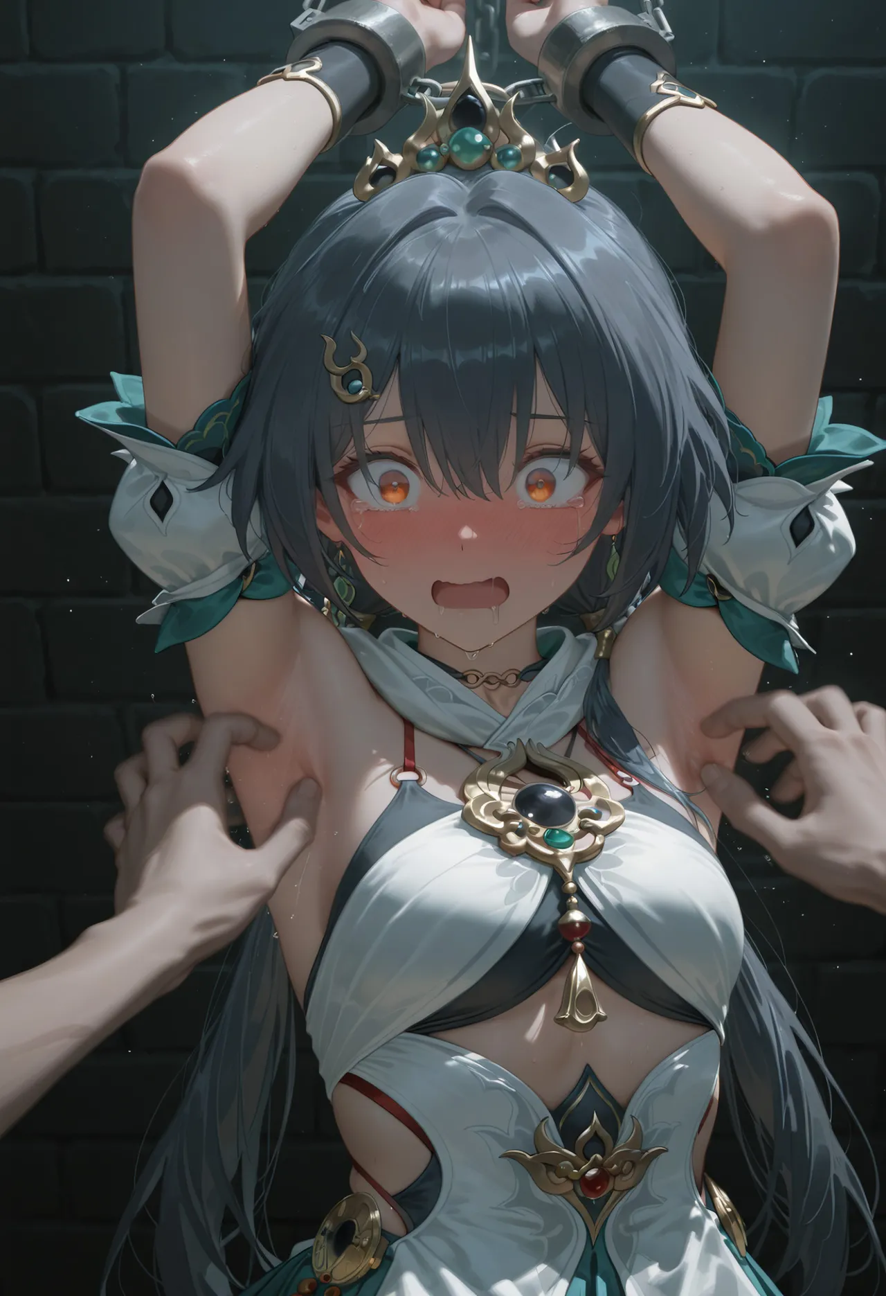 Shiina Mahiru page 31 featuring march 7th honkai star rail parody - ai generated hentai manga - read online free