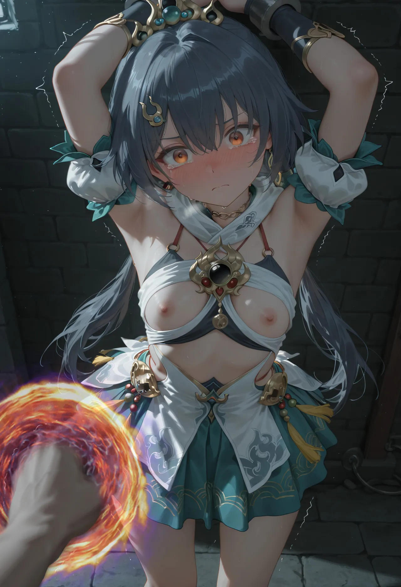 Shiina Mahiru page 65 featuring march 7th honkai star rail parody - ai generated hentai manga - read online free