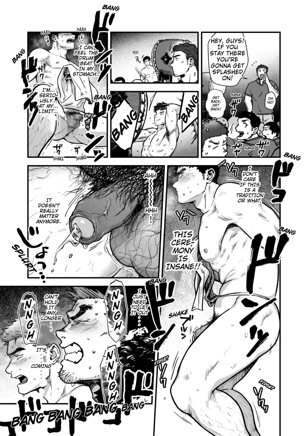 Hadaka Enbu | Naked Dance page 18 original parody - fundoshi humiliation hentai manga - read online free