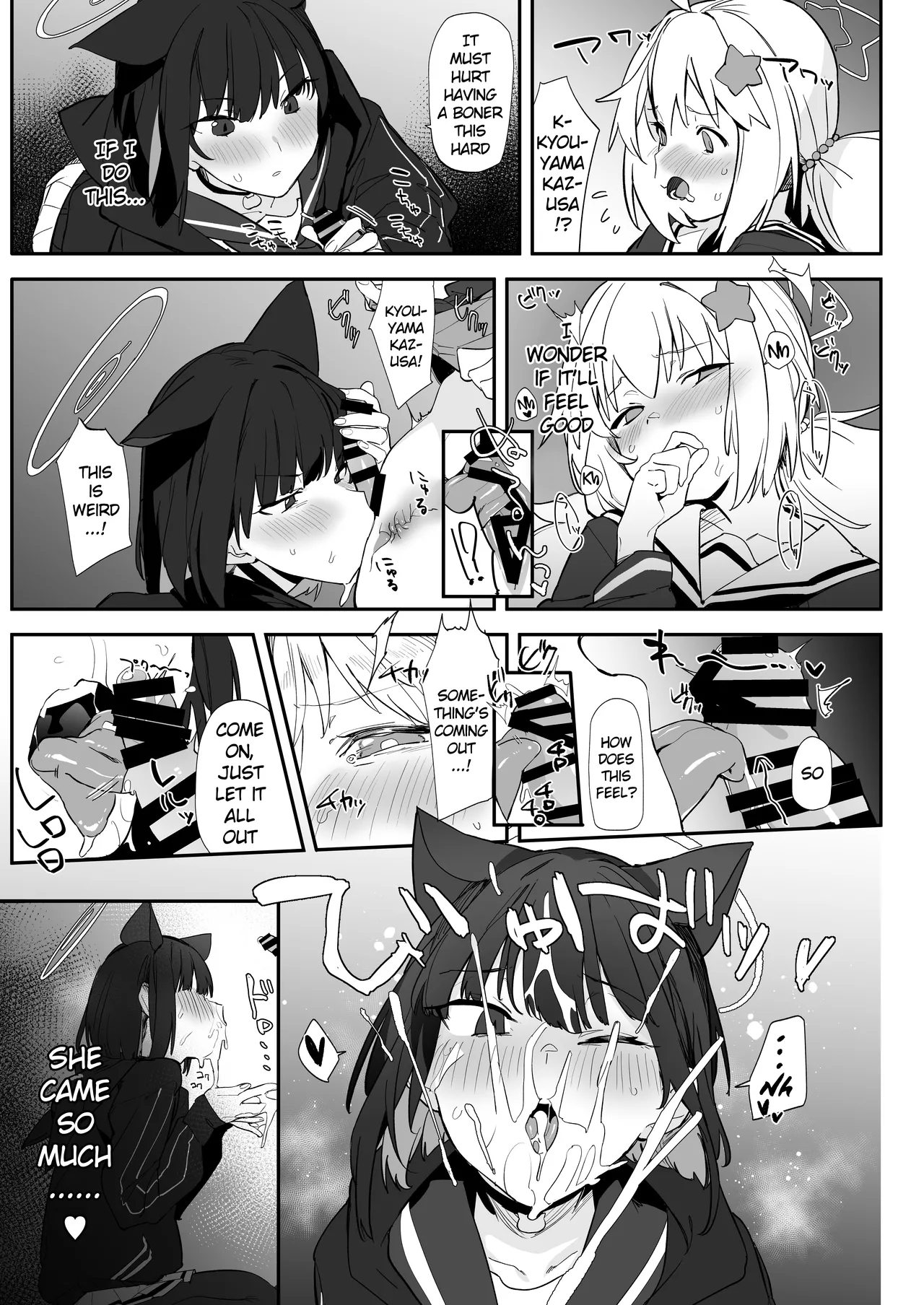 Blue Archive Futanari Anthology page 16 featuring mika misono blue archive parody - ttf threesome futanari hentai manga - read online free