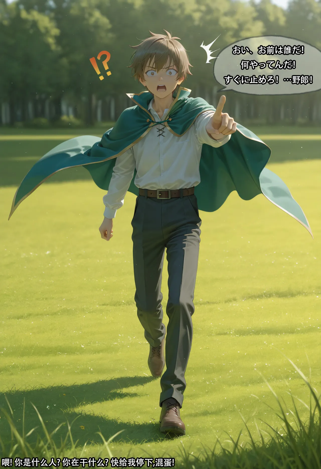 Kono-suba page 21 featuring aqua kono subarashii sekai ni syukufuku o parody - bald ai generated hentai manga - read online free