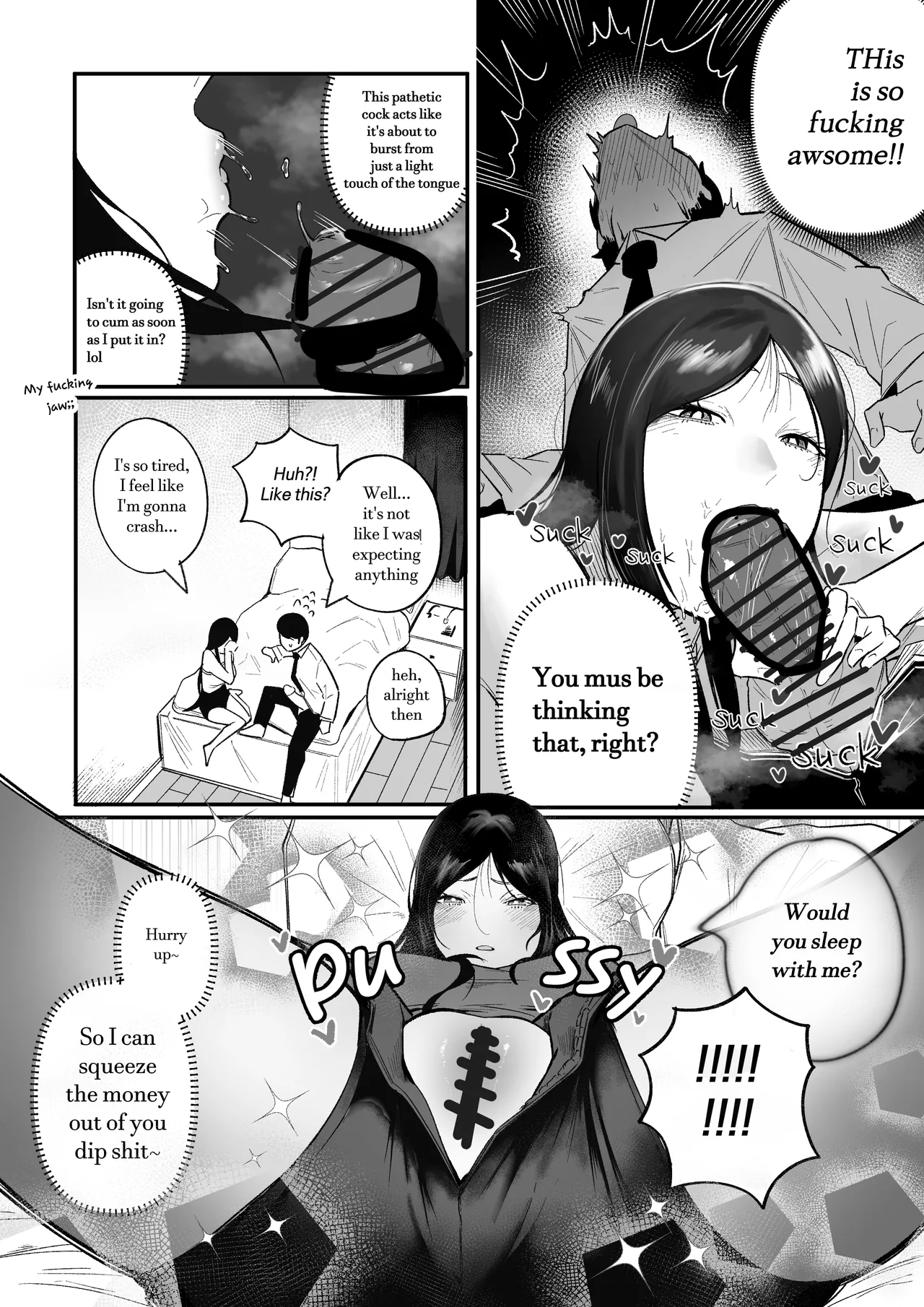 Glamor Furyou Joshi ni Ijimerareta ga Doukyo suru Koto ni Shita page 16 original parody - kissing big breasts hentai manga - read online free
