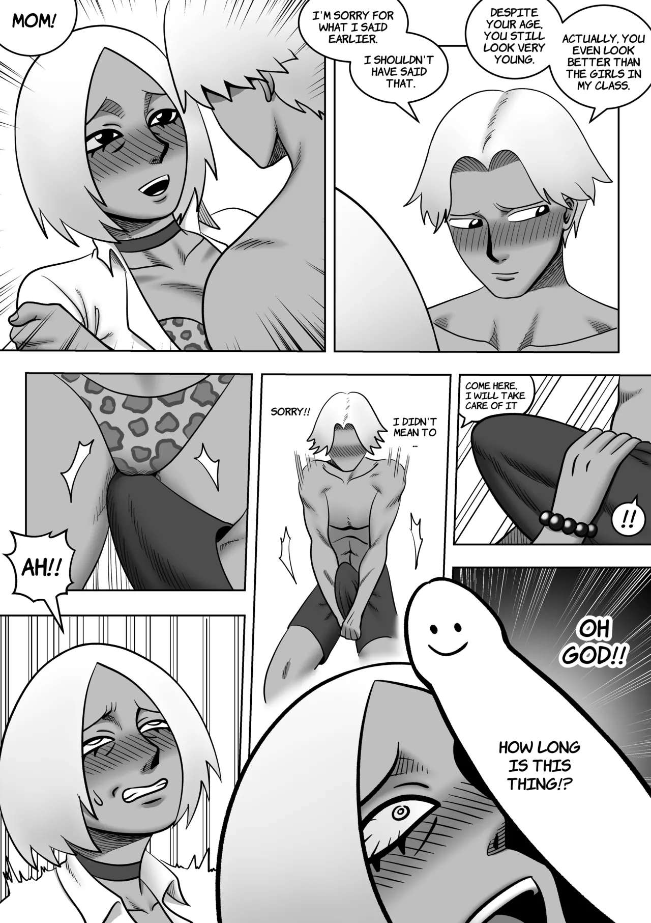 Mother and Son on a desert island #1 - Page 12
