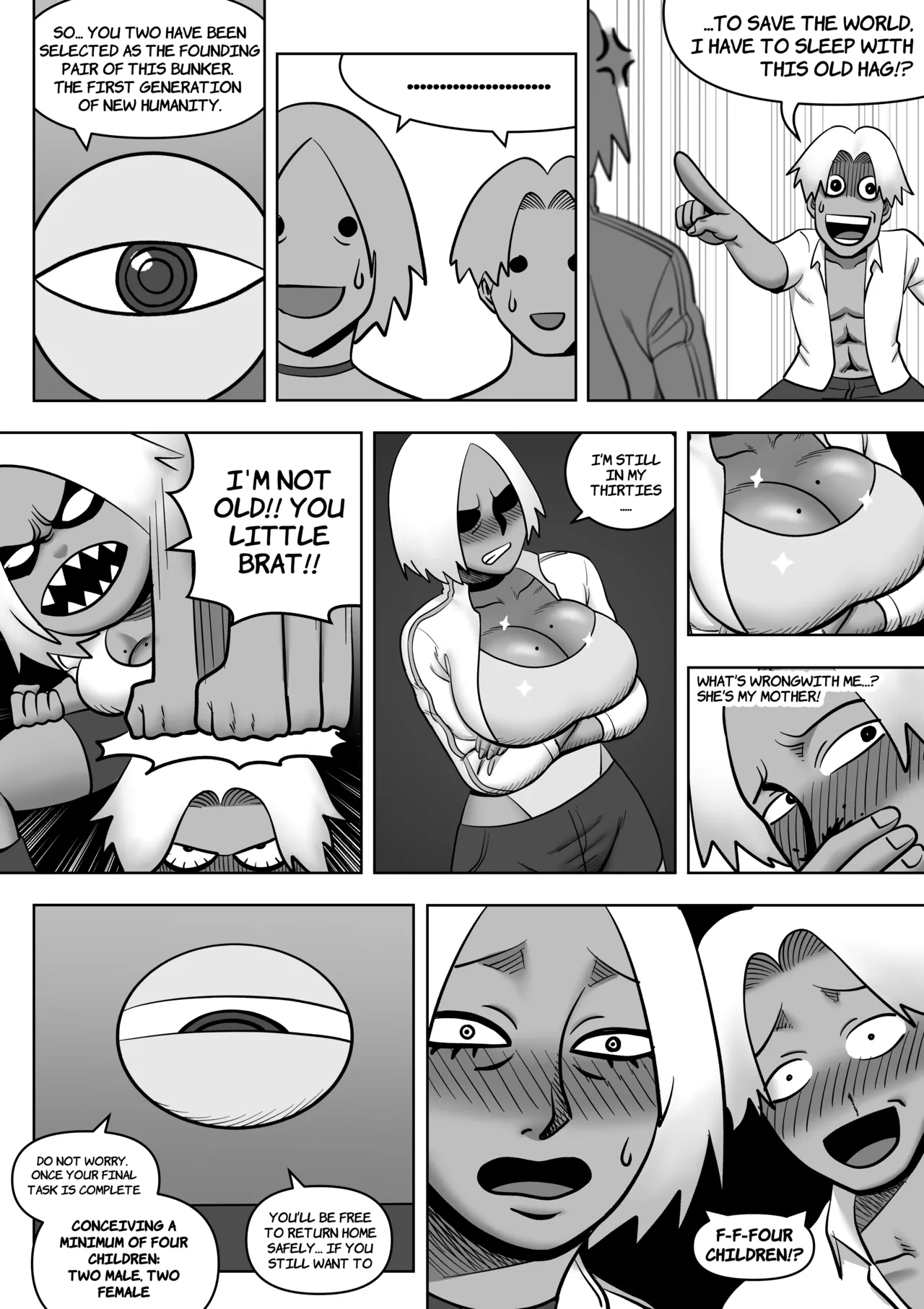 Mother and Son on a desert island #1 - Page 9