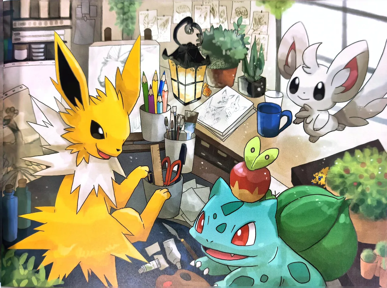 （pokemon）插画本1 page 36 pokemon parody - read online free