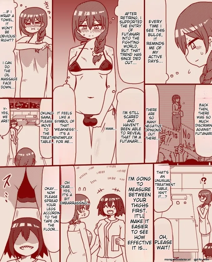 Page 4 of [Tera] A former futanari fighter visits a high class massage parlor (Complete)