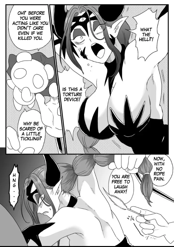 A captured female executive! The tickles of justice rain down on her! page 14 original parody - big breasts humiliation hentai manga - read online free