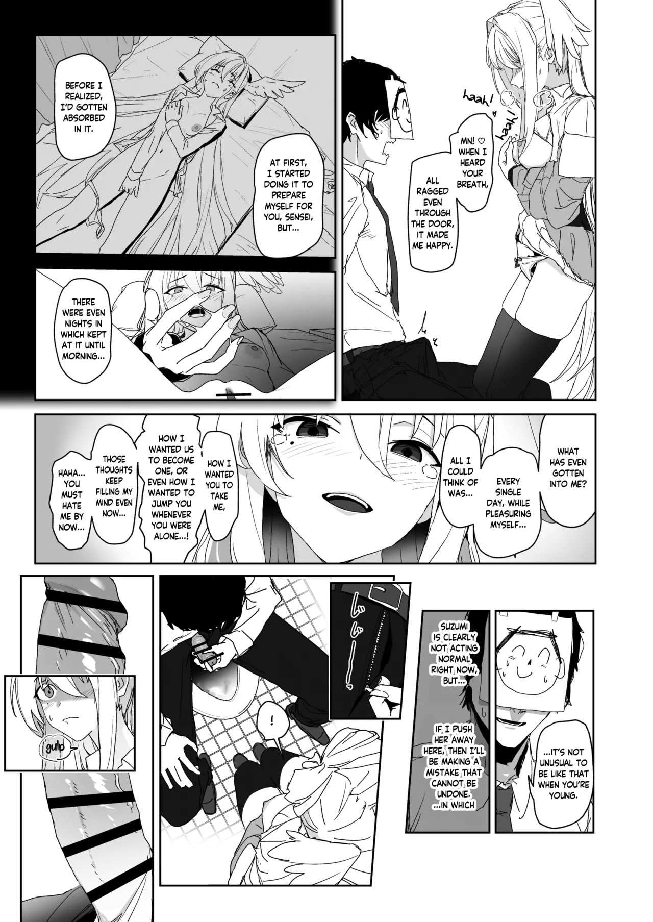 Katayoku no Antinomy | One-Winged Antinomy page 9 featuring sensei blue archive parody - nakadashi x-ray hentai manga - read online free