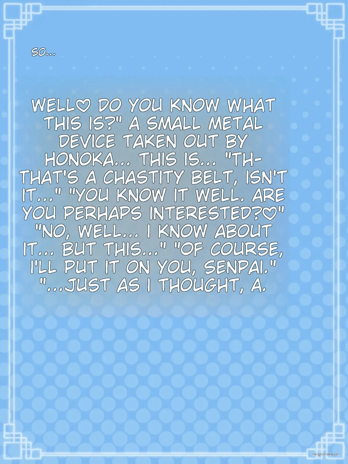 Senpai!! Karada ga Otoko ni Natta Mama desu kedo Sore wa Sore to Shite Ero Douga o Torimasu yo!? page 88 original parody - chastity belt anal hentai manga - read online free