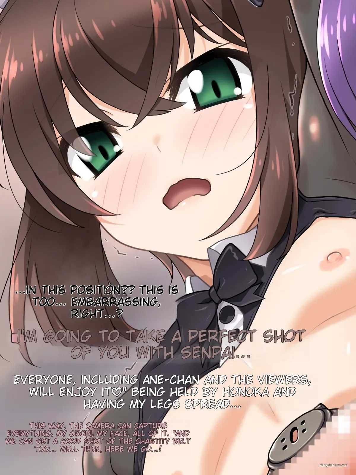 Senpai!! Karada ga Otoko ni Natta Mama desu kedo Sore wa Sore to Shite Ero Douga o Torimasu yo!? page 92 original parody - chastity belt anal hentai manga - read online free