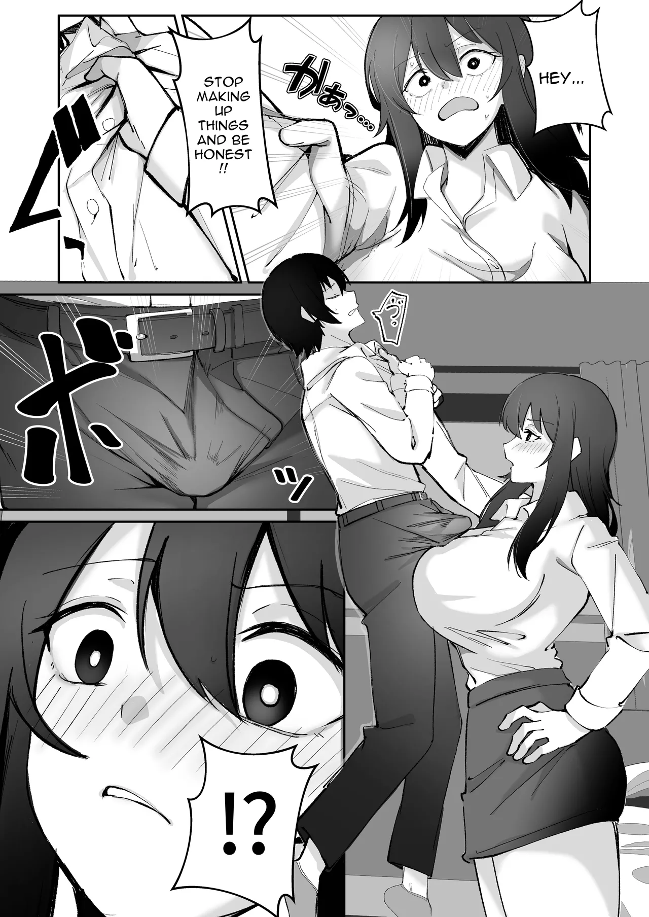 200cm Deka Hoikushi wa Bosei ga Tarinai node Boku ga Renshuudai ni naru Hanashi page 15 original parody - big breasts breast feeding hentai manga - read online free