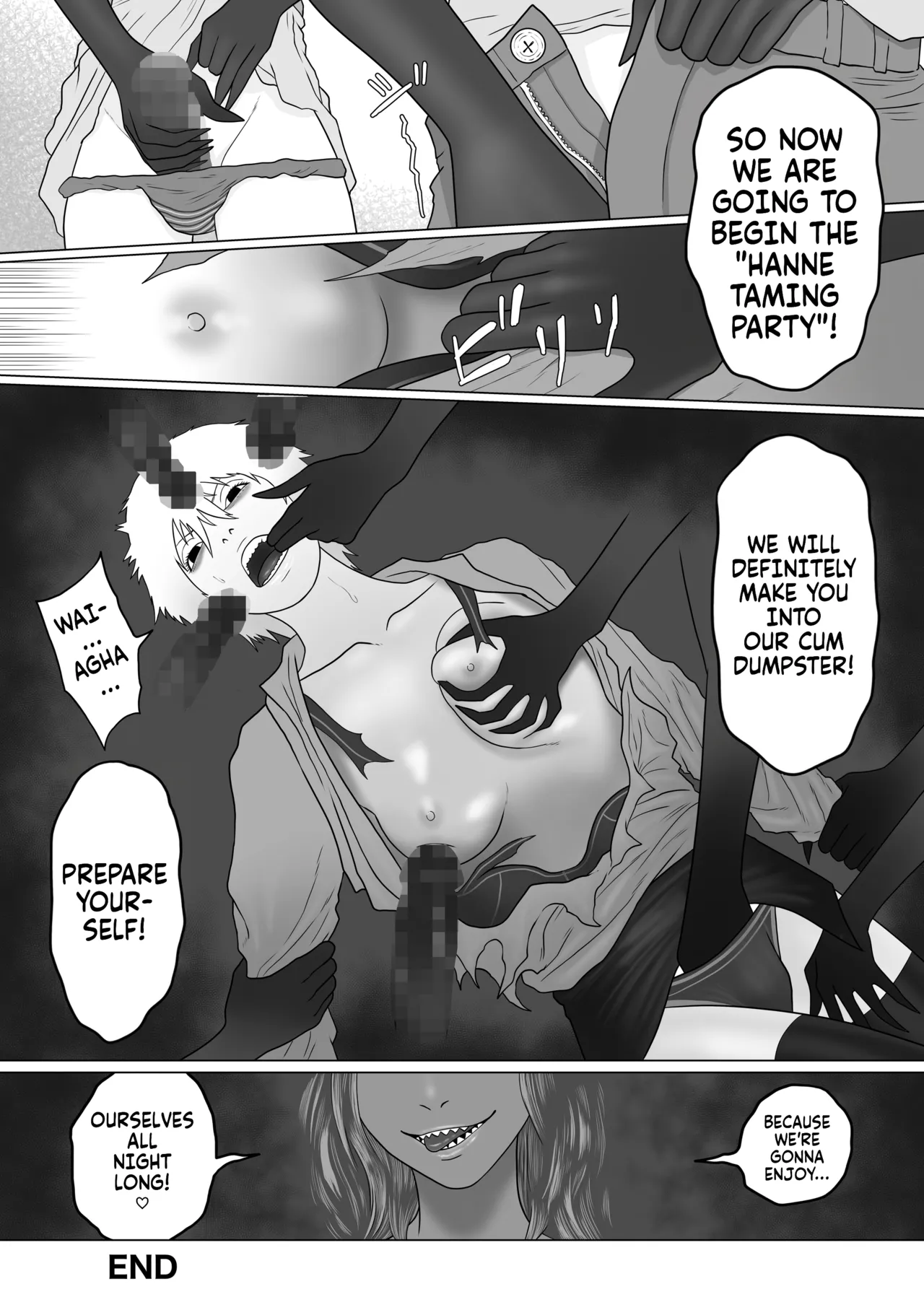 Futanari Akuma to Akuma Haraishi | The Futanari Demon and the Exorcist page 38 original parody - futanari urination hentai manga - read online free