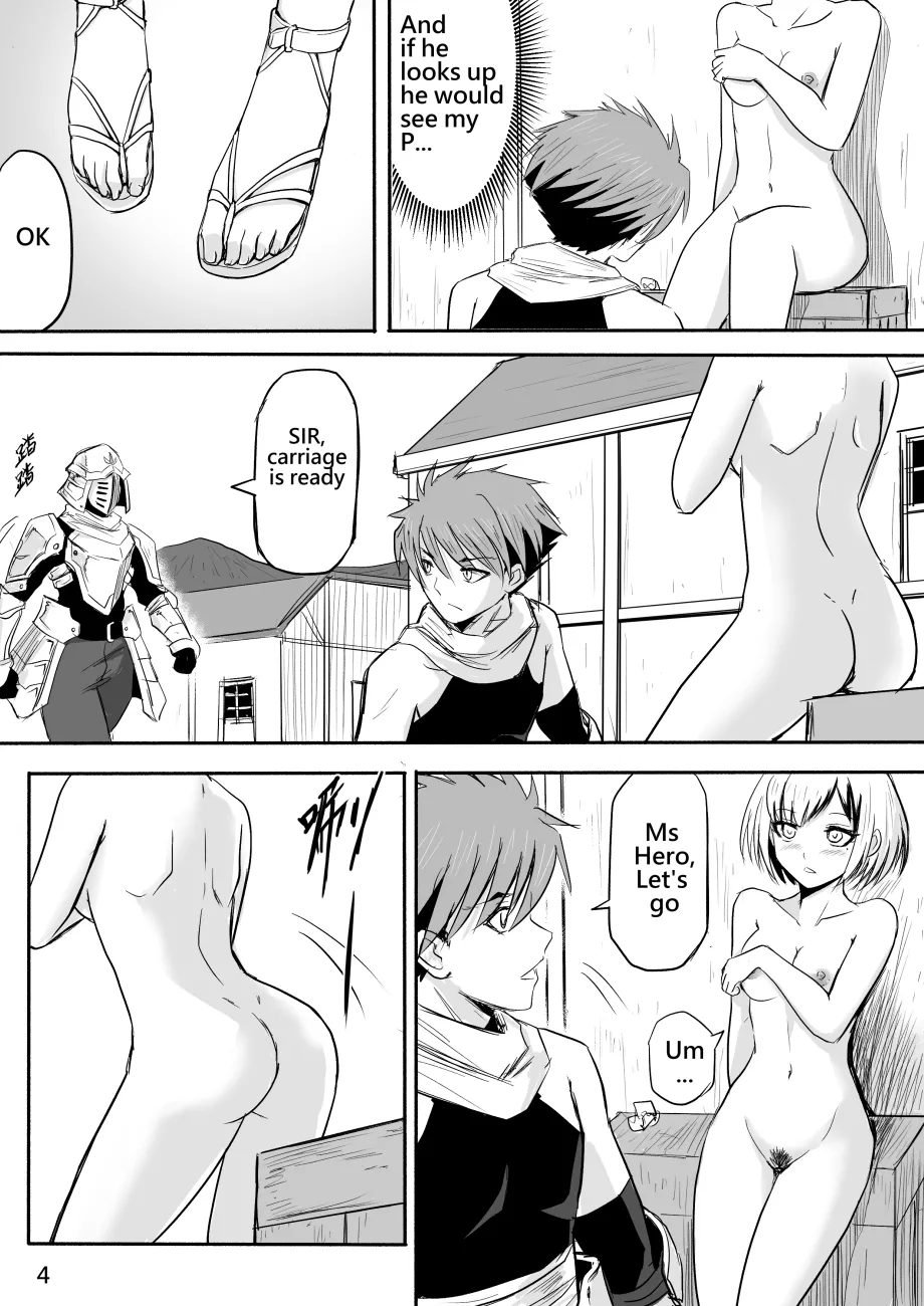 The Naked Hero - Adventure in Another World page 53 original parody - story arc masturbation hentai manga - read online free