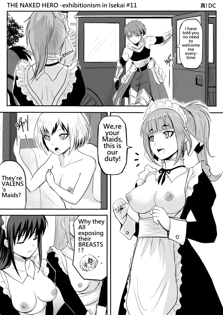 The Naked Hero - Adventure in Another World page 66 original parody - story arc masturbation hentai manga - read online free