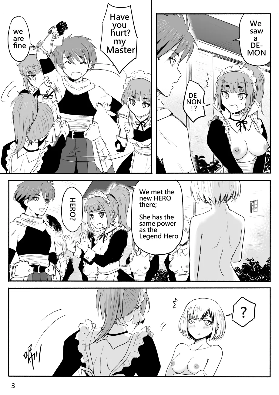 The Naked Hero - Adventure in Another World page 68 original parody - story arc masturbation hentai manga - read online free