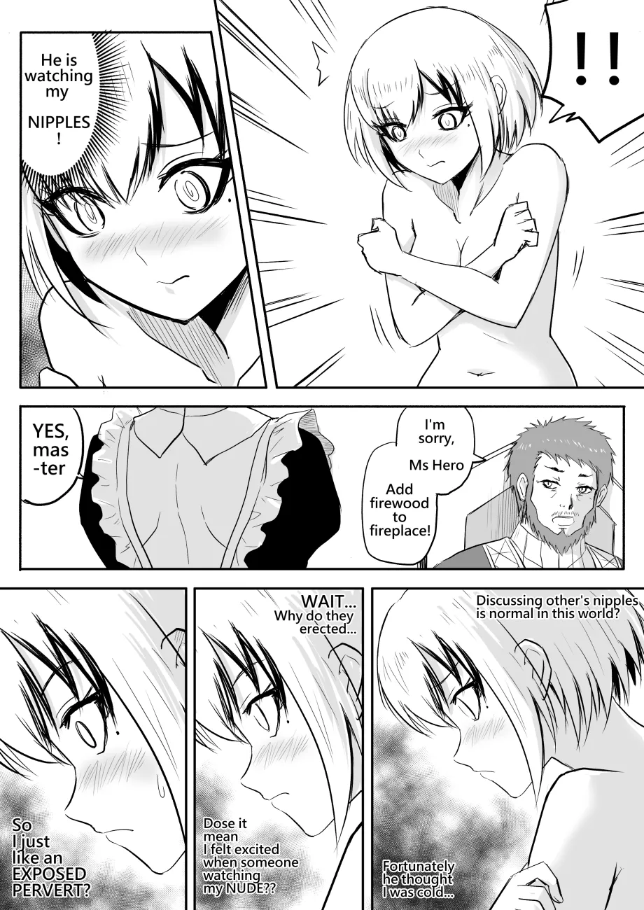 The Naked Hero - Adventure in Another World page 88 original parody - story arc masturbation hentai manga - read online free