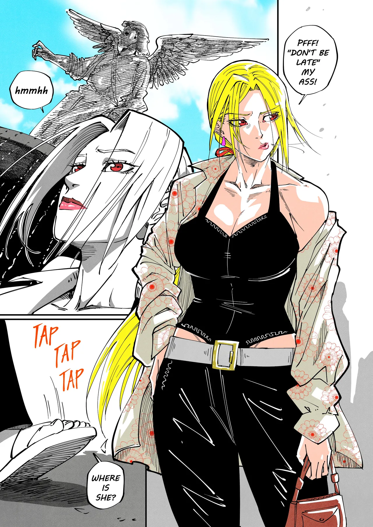 GNO: Girl's Night Out - Issue 02 page 163 original parody - ttf threesome futanari hentai manga - read online free