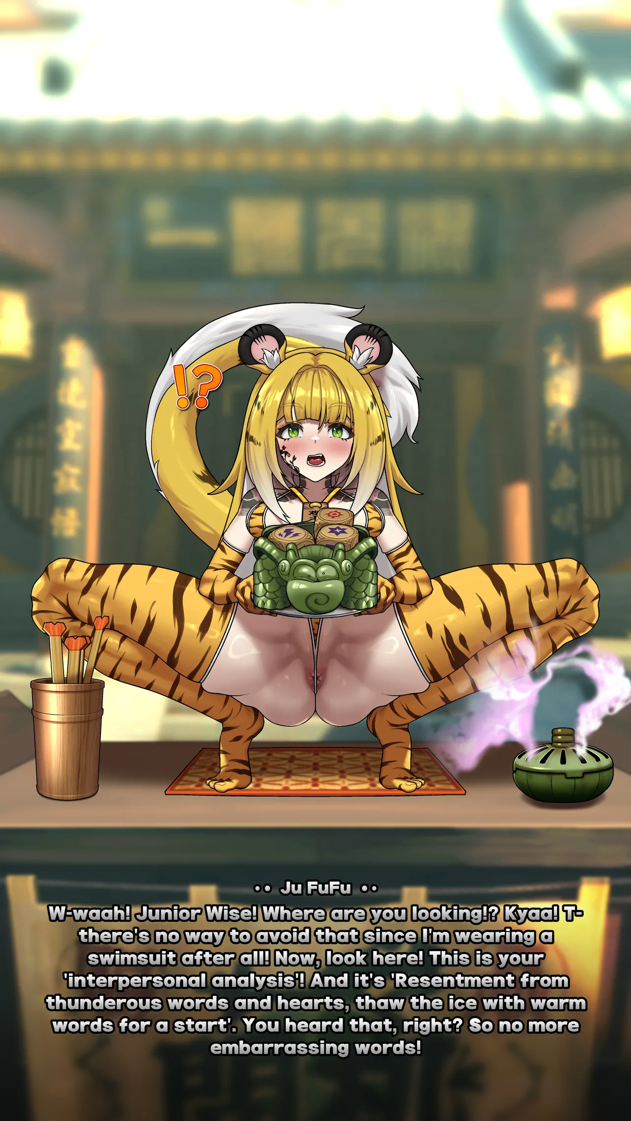 Ju Fufu's Suibian Temple Restoration page 38 featuring ju fufu zenless zone zero parody - sole female variant set hentai manga - read online free