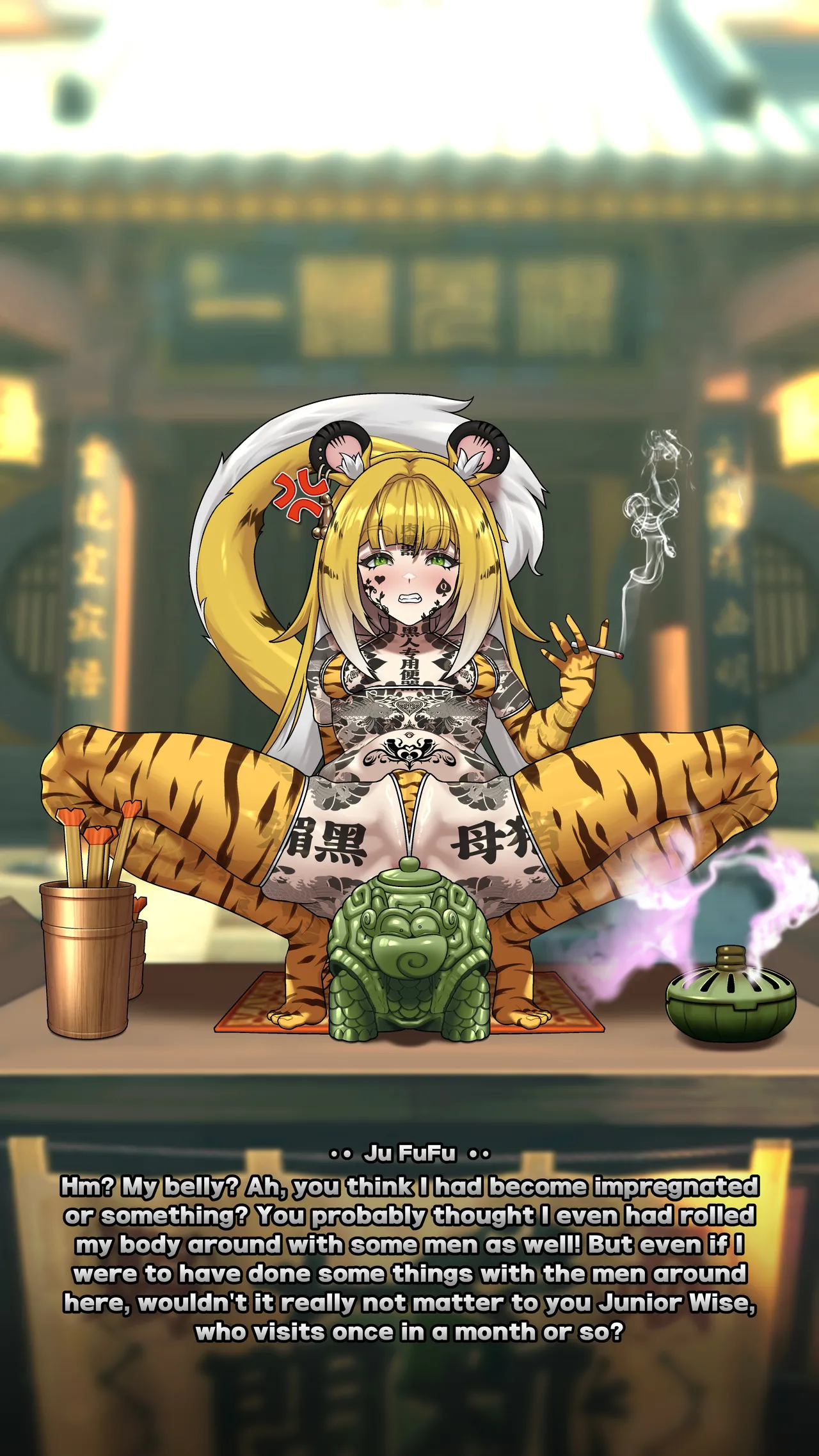 Ju Fufu's Suibian Temple Restoration page 61 featuring ju fufu zenless zone zero parody - sole female variant set hentai manga - read online free