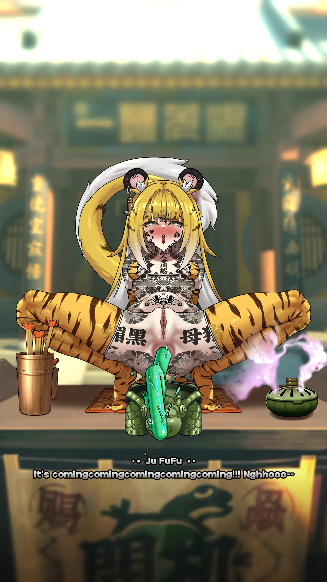 Ju Fufu's Suibian Temple Restoration page 68 featuring ju fufu zenless zone zero parody - sole female variant set hentai manga - read online free