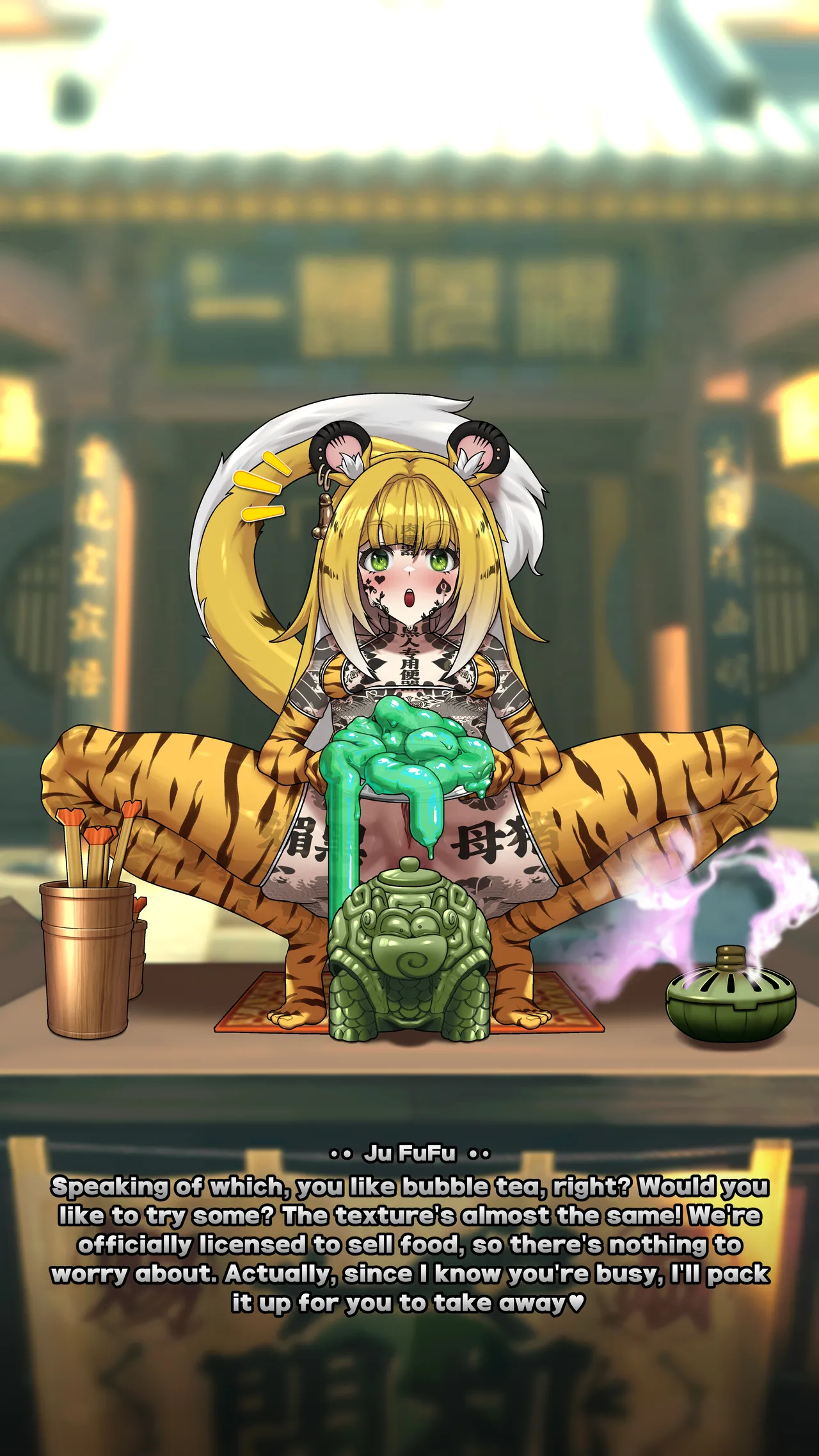 Ju Fufu's Suibian Temple Restoration page 71 featuring ju fufu zenless zone zero parody - sole female variant set hentai manga - read online free