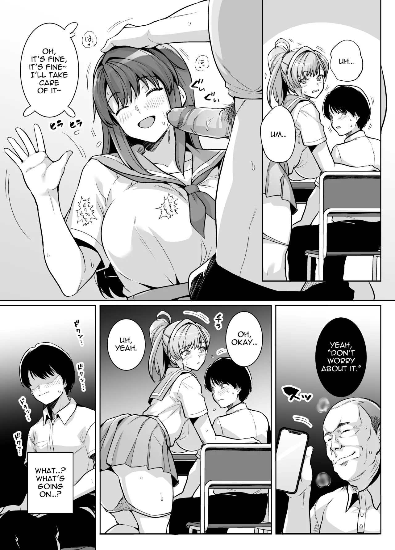 AOHARU TORARE page 14 original parody - handjob big breasts hentai manga - read online free