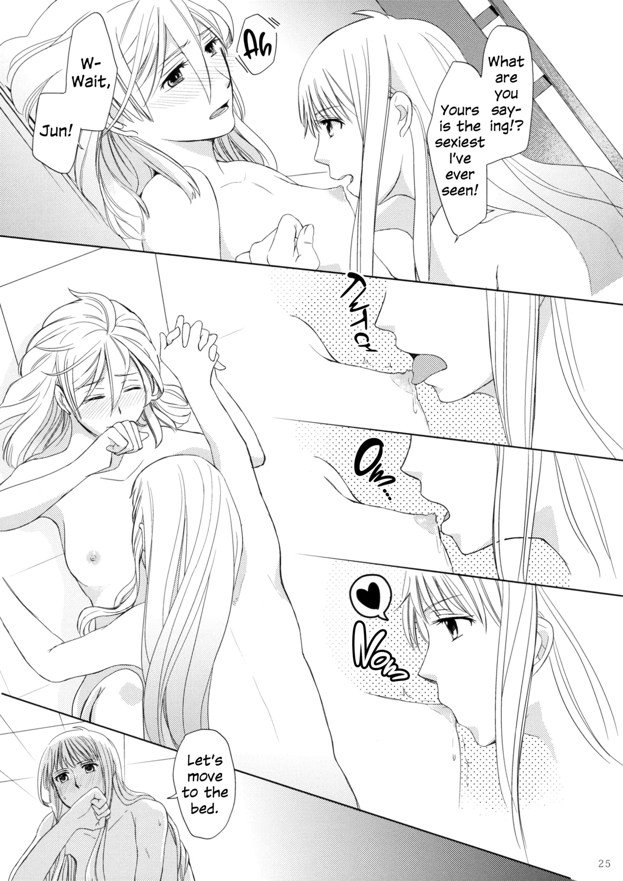 Page 24 of (Girls Love Festival 11) [No.3 (Kamonasu, Sakuraba, Yuyuki)] Meteora (Hayate x Blade) [English]