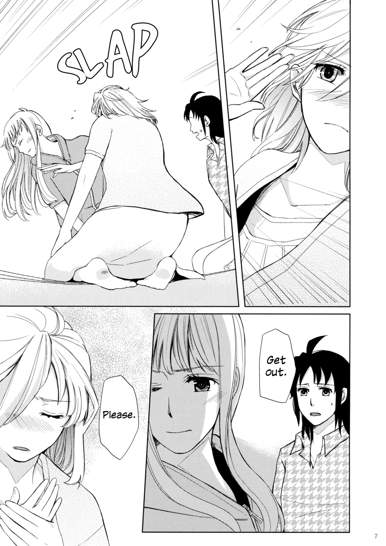 Page 6 of (Girls Love Festival 11) [No.3 (Kamonasu, Sakuraba, Yuyuki)] Meteora (Hayate x Blade) [English]