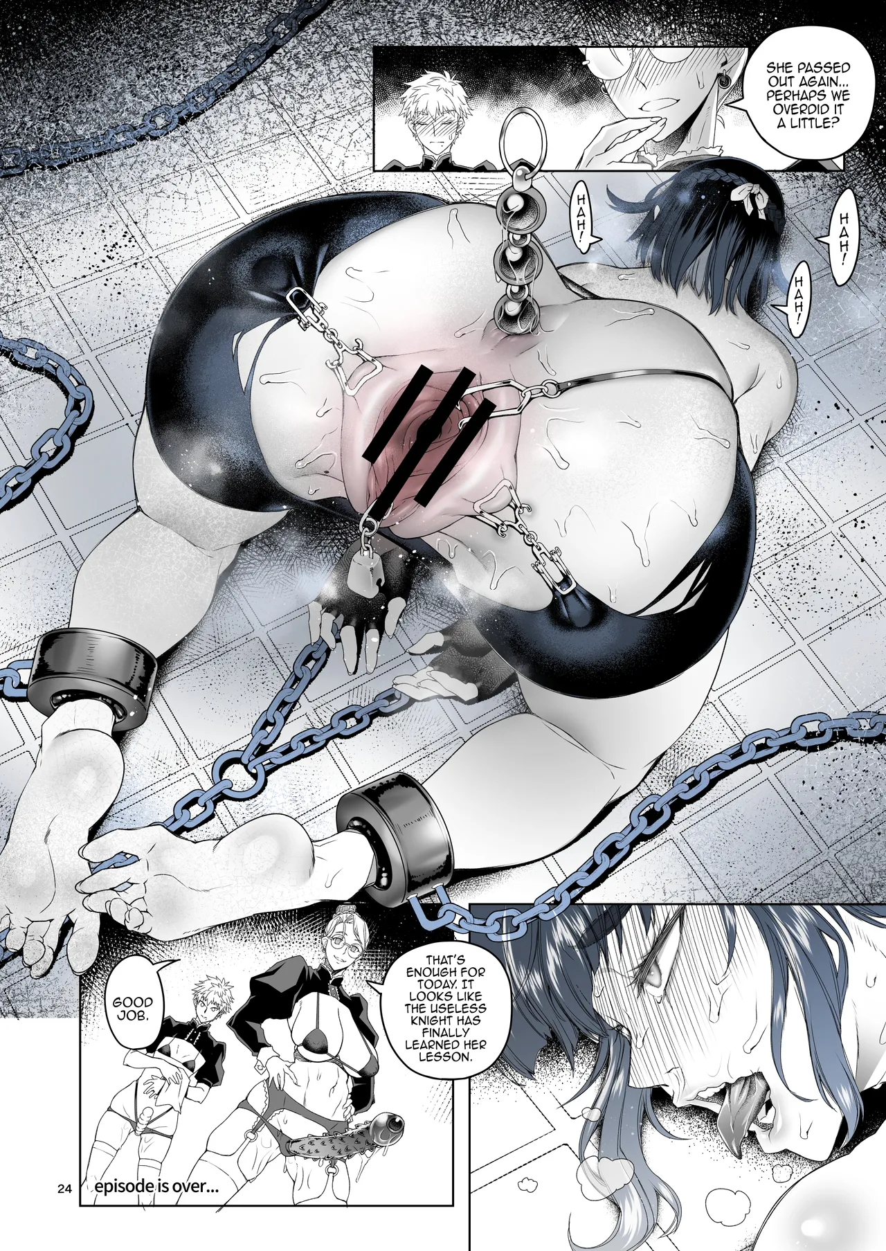 Onna Kishi Rael to Kinka no Daishou page 23 original parody - maid big breasts hentai manga - read online free