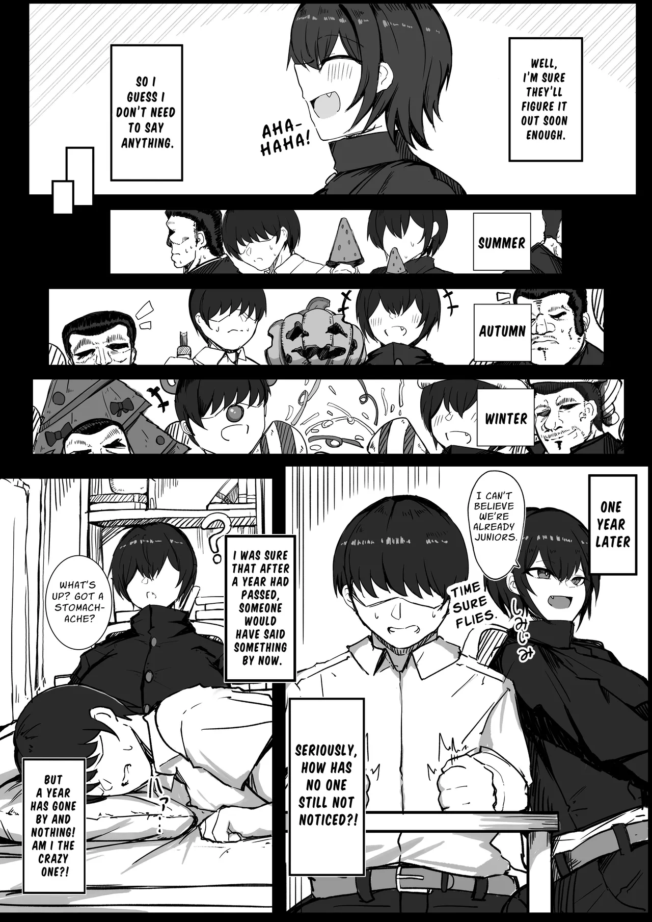 Danshiryou no Aibeya wa H no Toki Dosukebe ni Naru Bakunyuu Dansou Joshi | Busty Crossdressing Woman gets Horny for Sex in the Shared Room of a Male Dormitory - Page 4