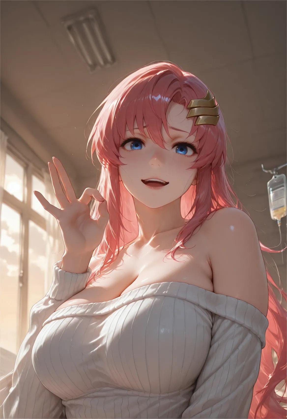 拉克丝·克莱茵 page 15 featuring lacus clyne gundam seed parody - big breasts bunny girl hentai manga - read online free