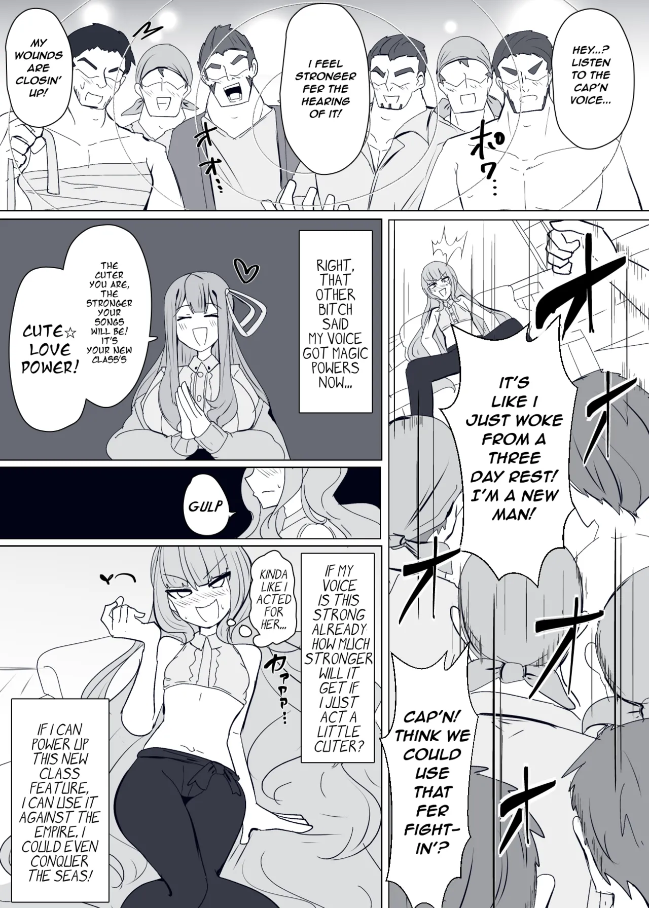 Matenshoku no Yakata 9 | The House of Evil Class Change 9 Siren Diva page 9 original parody - squirting futanari hentai manga - read online free