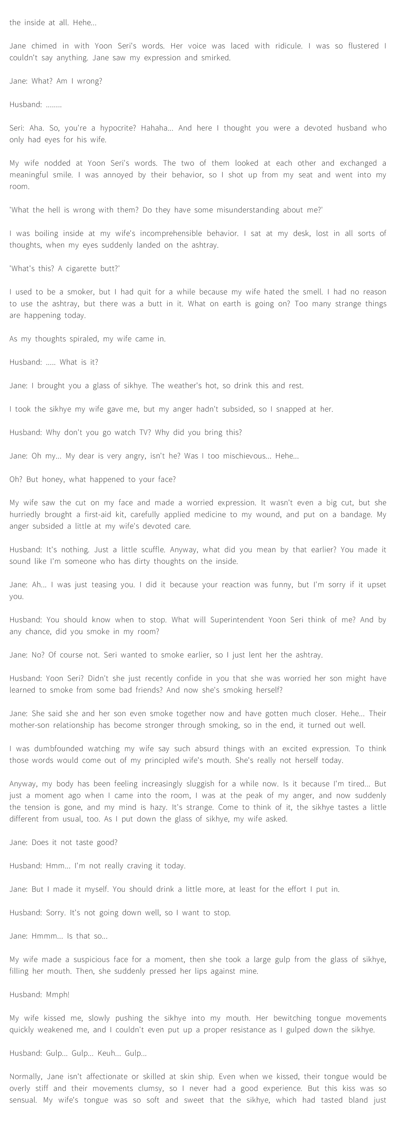 Smoking Hypnosis Season2 EP.13 & Jane's Husband Story page 21 original parody - mind control webtoon hentai manga - read online free