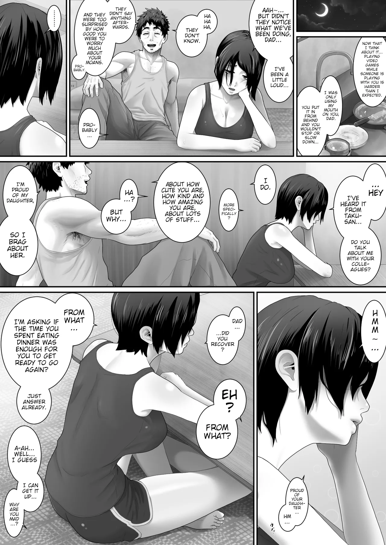 One Room, Chichi Musume-Seikatsu. | One Room, Father and Daughter Living Together page 41 original parody - inseki big breasts hentai manga - read online free