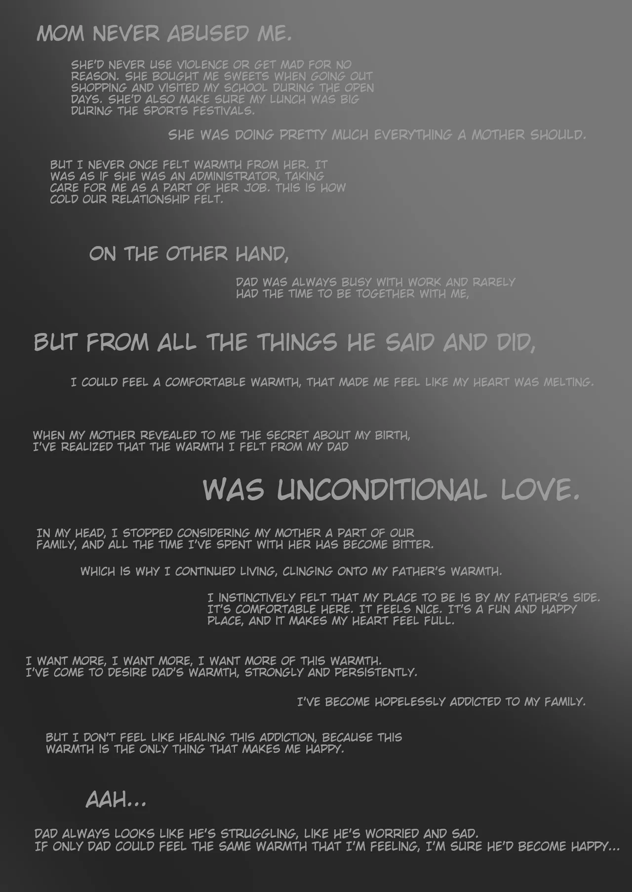 One Room, Chichi Musume-Seikatsu. | One Room, Father and Daughter Living Together page 70 original parody - inseki big breasts hentai manga - read online free