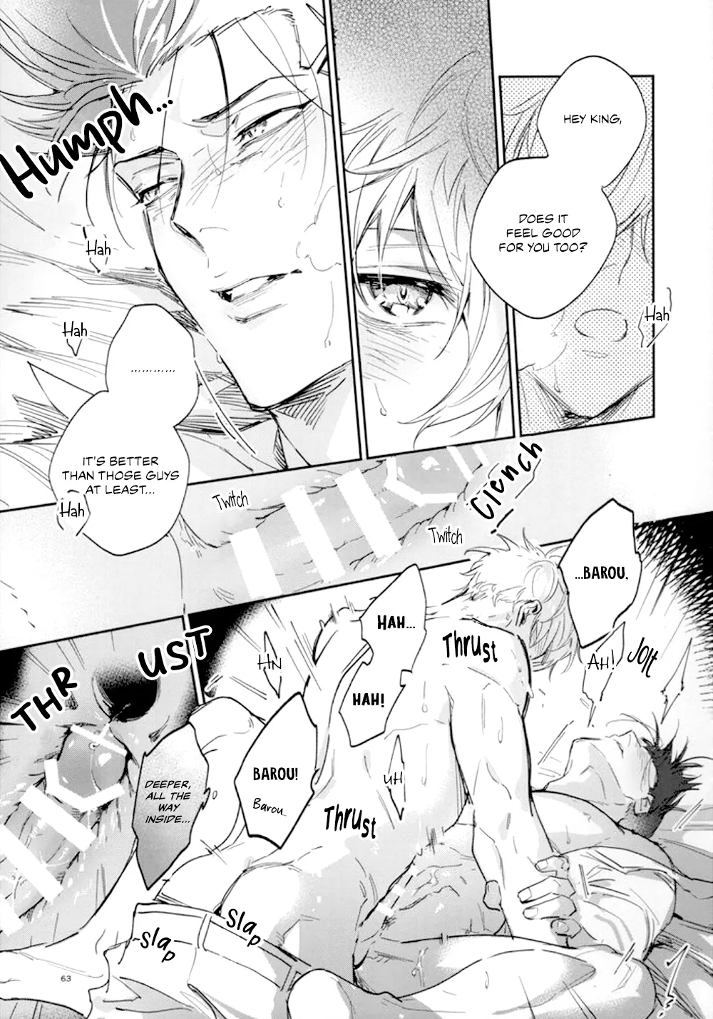 VIVID ADDITIVE MIXTURE page 59 featuring seishiro nagi blue lock parody - anal males only hentai manga - read online free