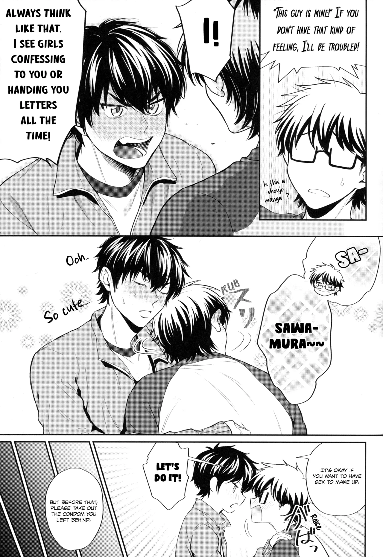 Koisuru Sports page 26 daiya no ace parody - males only yaoi hentai manga - read online free