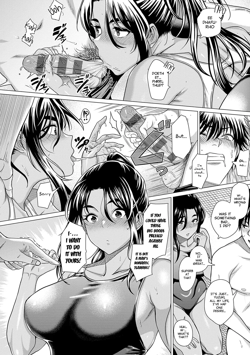 Show Me You Mean It + I Show My Sincerity page 27 - big breasts swimsuit hentai manga - read online free