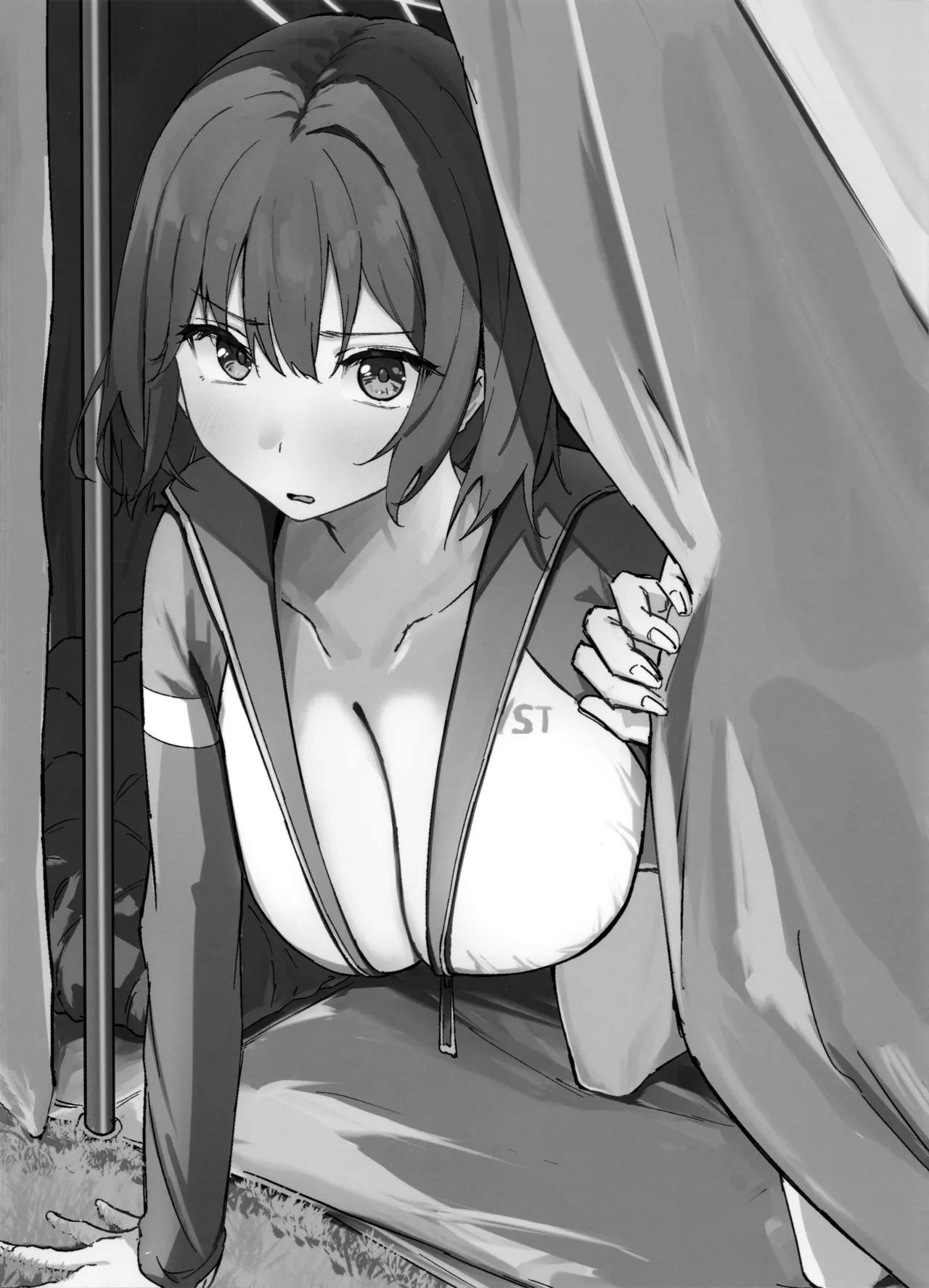 Rinji Kyuusoku Honne wa Koudou ni - Taking a break: Acting on you true feelings page 22 featuring saki sorai blue archive parody - big breasts nakadashi hentai manga - read online free