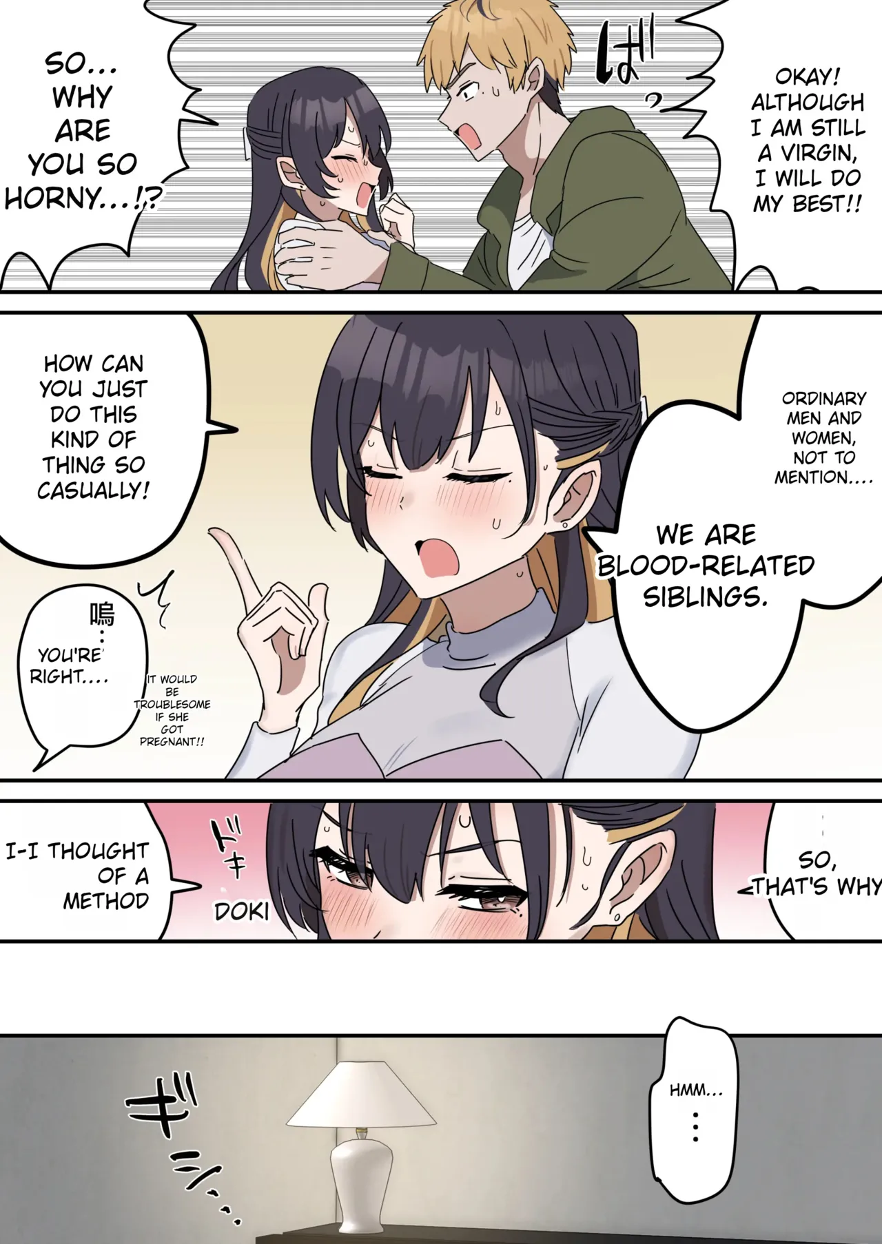 Giji SEX Kyoudai 0~4 ENGLISH 1-164 page 13 original parody - kissing big breasts hentai manga - read online free